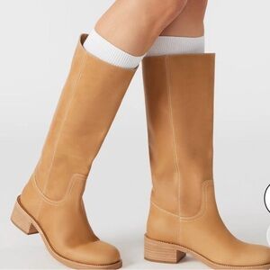 Steve Madden Riggs Banana Leather Boots